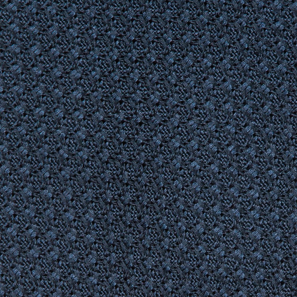 Grossa Grenadine Dark Navy Silk Sfodarato Tie