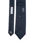 Grossa Grenadine Dark Navy Silk Sfodarato Tie