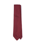 Grossa Grenadine Burgundy Silk Sfoderato Tie