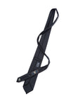 Colombo New Mori Solid Dark Navy Wool Sfoderato Tie