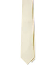Colombo Wedding Solid Ivory Wool Tie