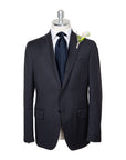 Wedding Italian Satin Dark Navy Solid Silk Tie