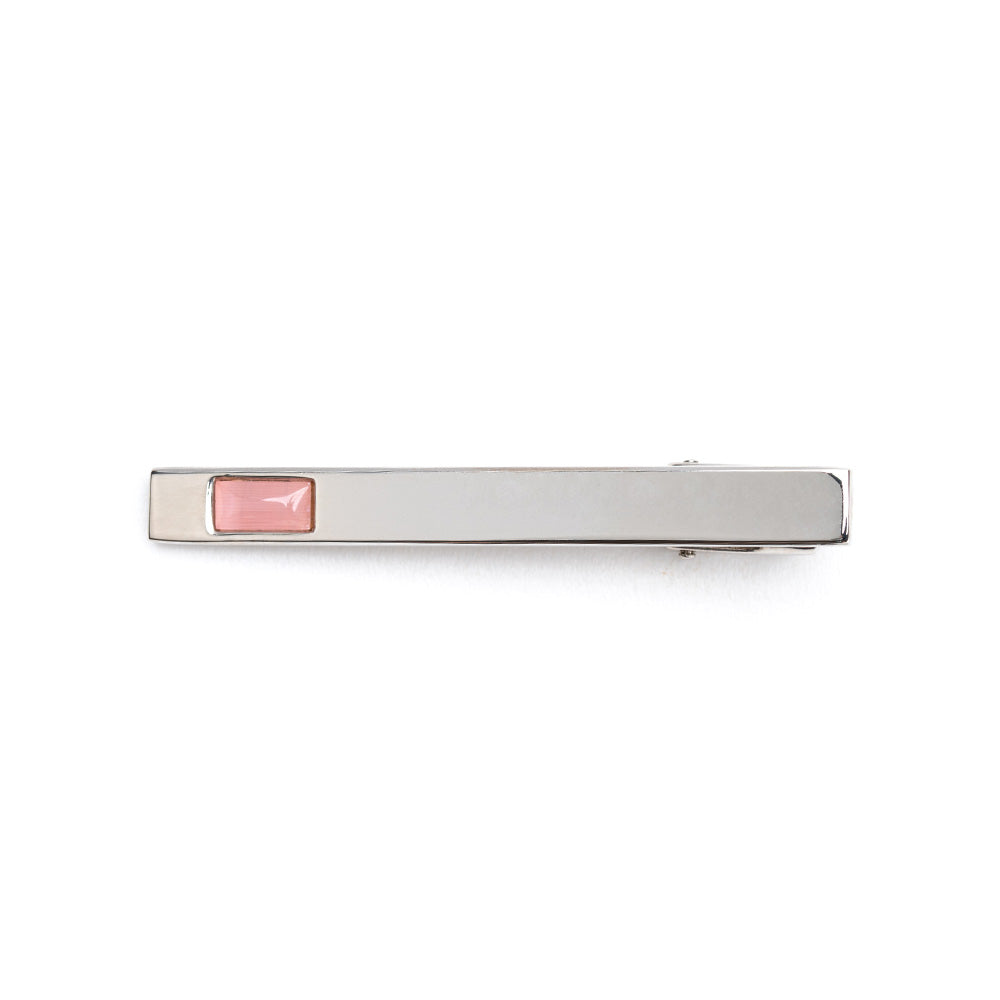 Sugar Pink Stone Tie Pin
