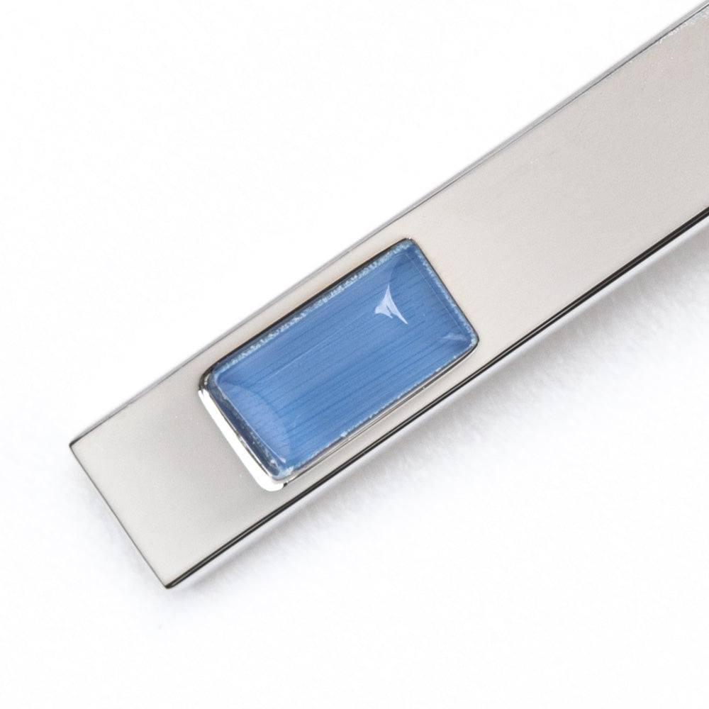 Sky Blue Stone Tie Pin