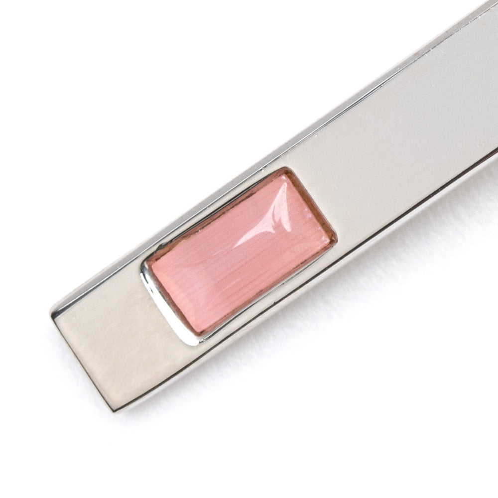 Sugar Pink Stone Tie Pin