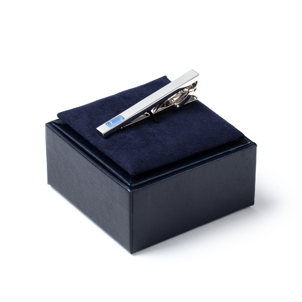 Sky Blue Stone Tie Pin