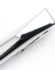 Loop Plain 2D Polished Metal Tie Pin