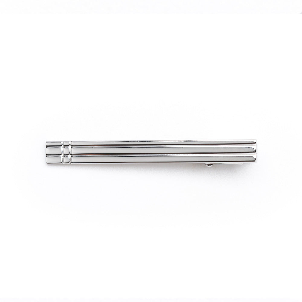 Plain Cross Line Tie Pin