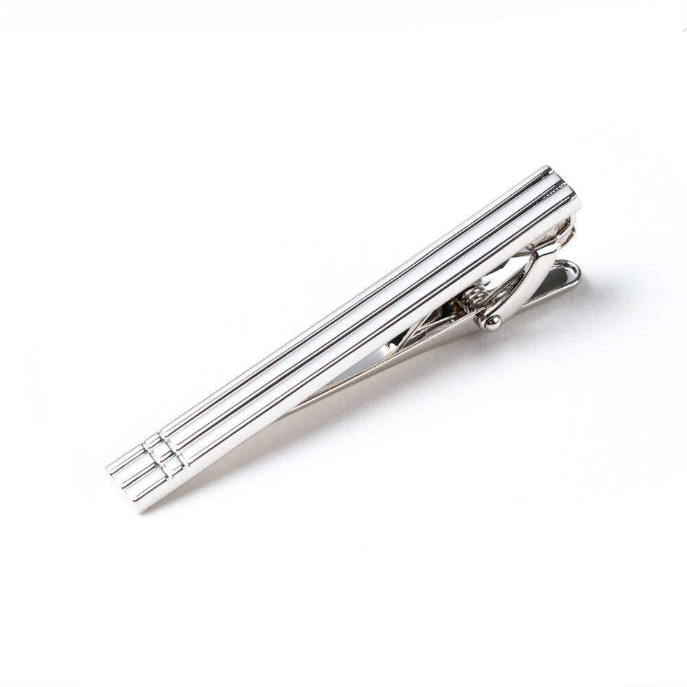 Plain Cross Line Tie Pin
