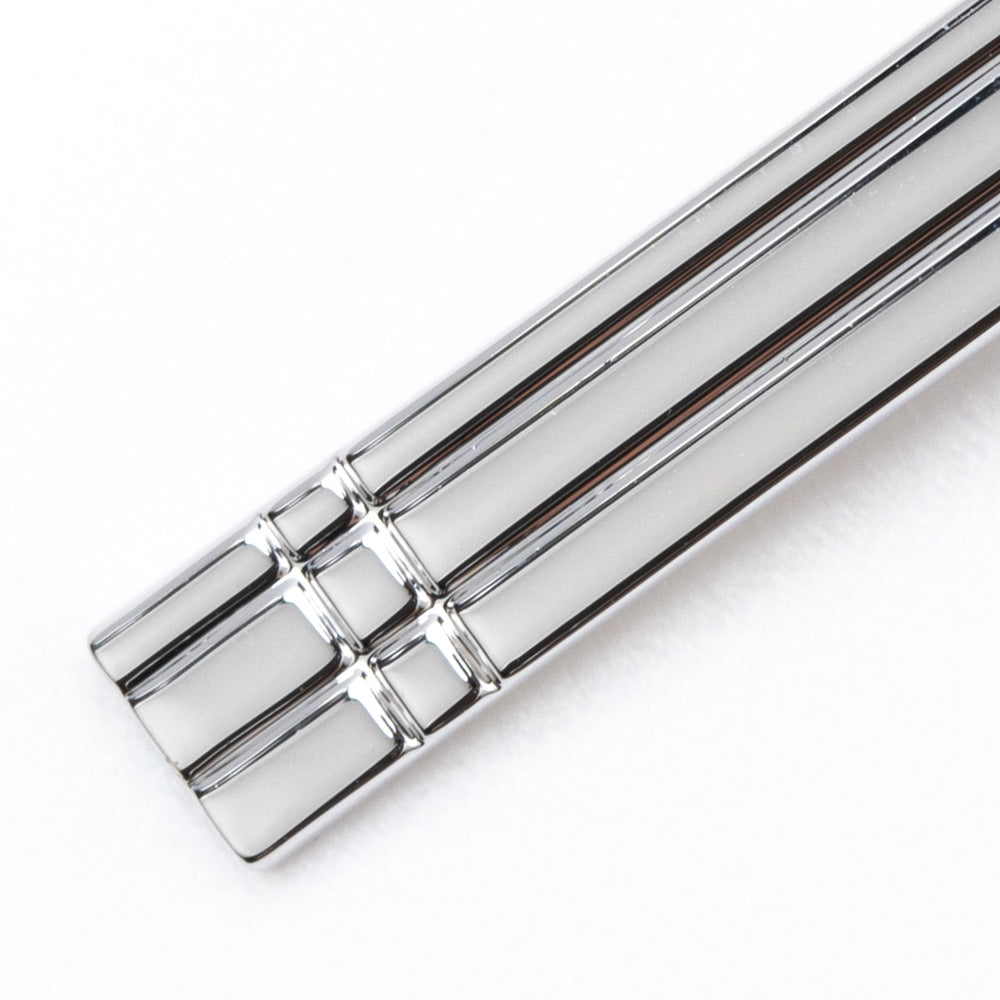 Plain Cross Line Tie Pin