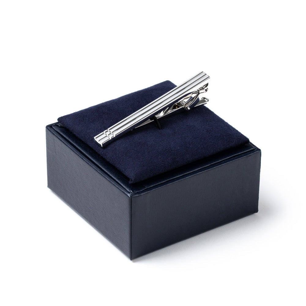 Plain Cross Line Tie Pin