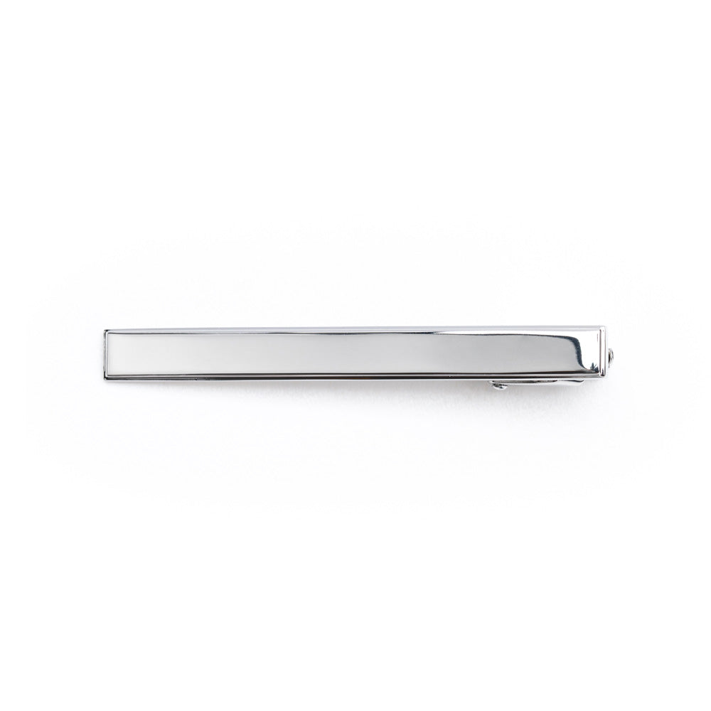 Plain Metal Elegant Step Tie Pin