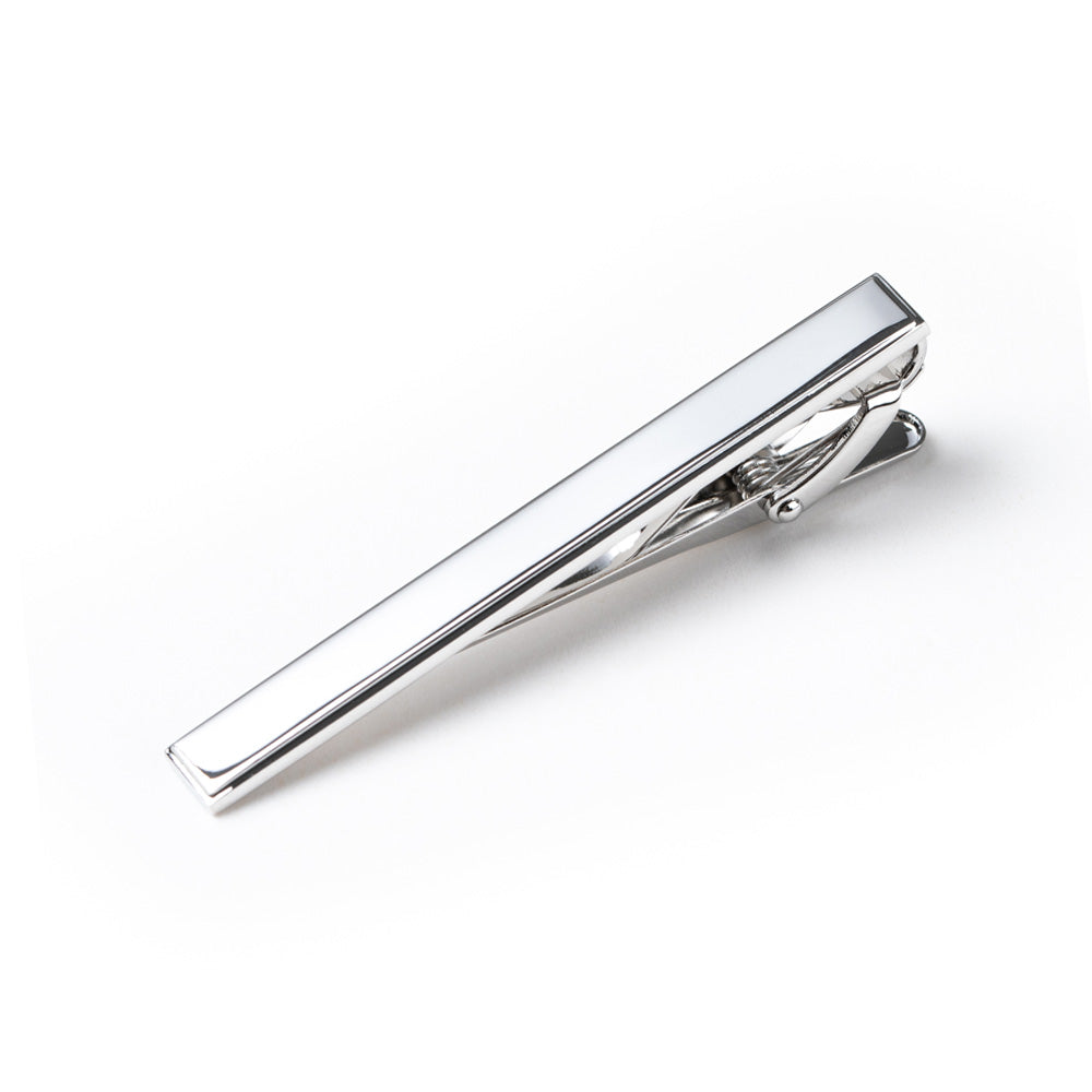 Plain Metal Elegant Step Tie Pin