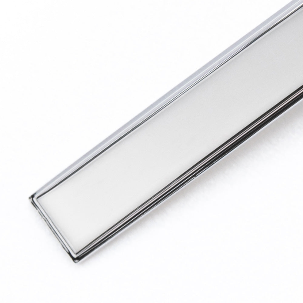 Plain Metal Elegant Step Tie Pin