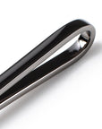 Vintage Gun Metal Short Tie Clip