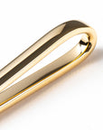Vintage Gold Plate Short Tie Clip