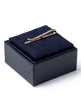 Vintage Gold Plate Short Tie Clip