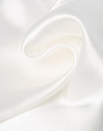 Off White Satin Silk Pocket Square