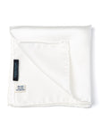 Off White Satin Silk Pocket Square