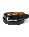 Jet Black Himeji Calf Leather Belt