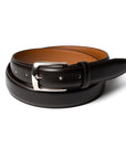 Espresso Brown Himeji Calf Leather Belt