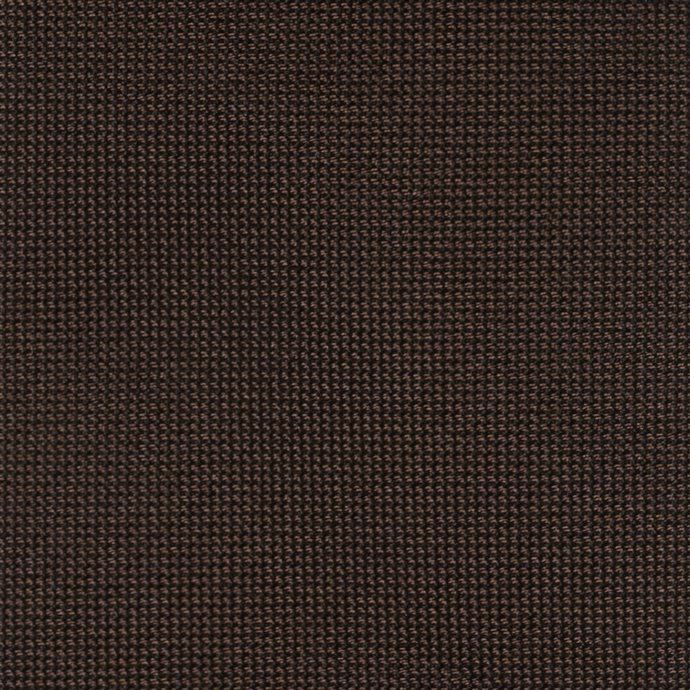 Espresso Brown Basket Solid Woven Silk Tie