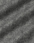 Middle Grey Herringbone Cashmere Scarf