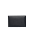 Dark Navy Mouflon Leather Envelope Card Holder
