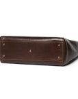 Espresso Brown Bridle Leather Essential Tote Bag