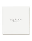 French Bulldog Burgundy & Navy Cotton Handkerchief