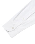 White Cotton Regular Collar Dress Shirt