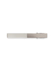 Half & Half Metal Tie Clip