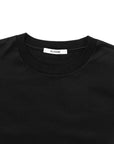 Black Solid 60/2 Supima Cotton UV Protection Crew Neck T-Shirt