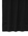 Black Solid 60/2 Supima Cotton UV Protection Crew Neck T-Shirt