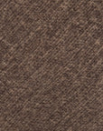 Melange Taupe Brown Solid Printed Cashmere Wool Tie
