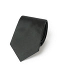 Deep Green Wide Herringbone Woven Silk Tie