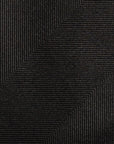 Jet Black Wide Herringbone Woven Silk Tie