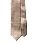 Chain Link Cream Ivory Printed Silk