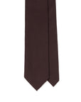 Oldgate Deep Burgundy Solid 2PLY High Twist Wool Blend Sfoderato Tie