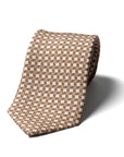 Chain Link Cream Ivory Printed Silk