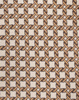 Chain Link Cream Ivory Printed Silk