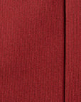 Deep Burgundy Solid Twill Silk Tie