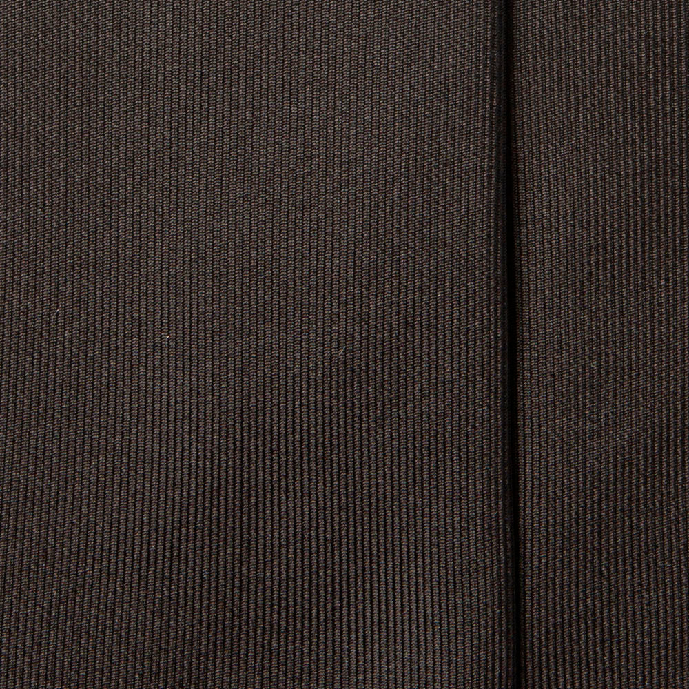 Jade Black Solid Twill Silk Tie