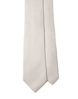 Light Silver Diamond Solid Pattern Woven Silk
