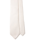 Off White Diamond Solid Pattern Woven Silk