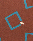 Signature Pattern Espresso Brown Printed Silk Tie