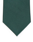 Classic Green Solid Silk Tie