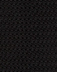 Jade Black Solid Silk Knit Tie