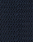 Classic Navy Solid Silk Knit Tie