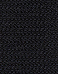Dark Navy Solid Silk Knit Tie